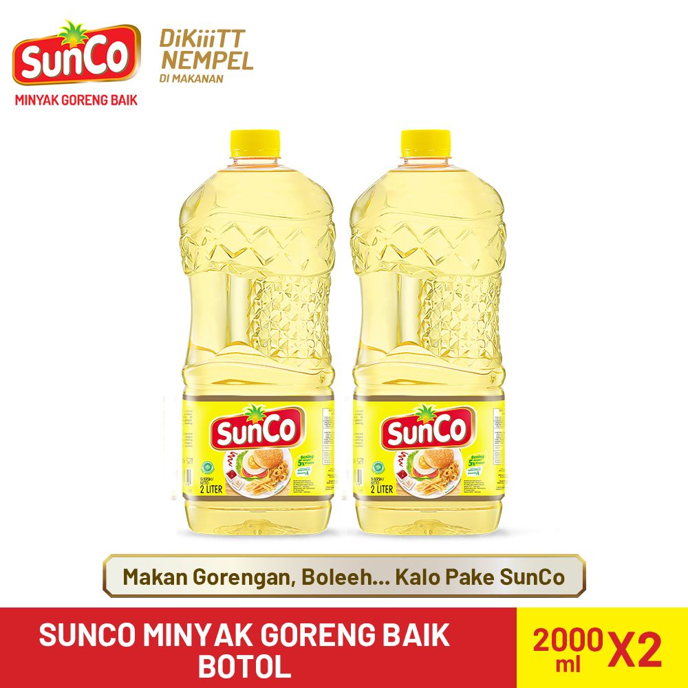 Sunco Minyak Goreng Botol 2L - Twinpack - 2