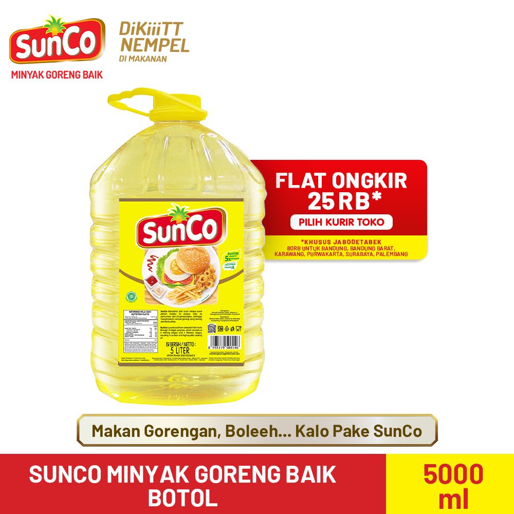 Sunco Minyak Goreng Botol 5 L - 1