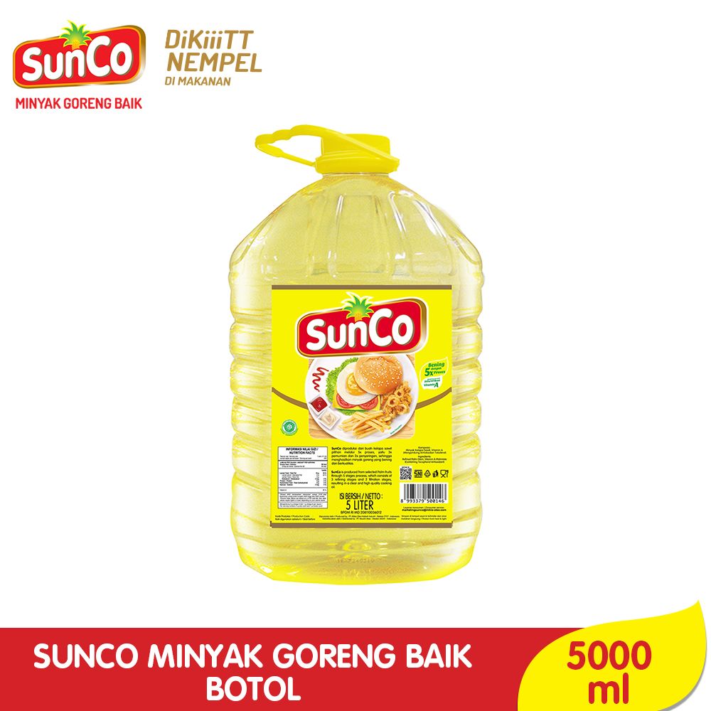 Sunco Minyak Goreng Botol 5 L - 1