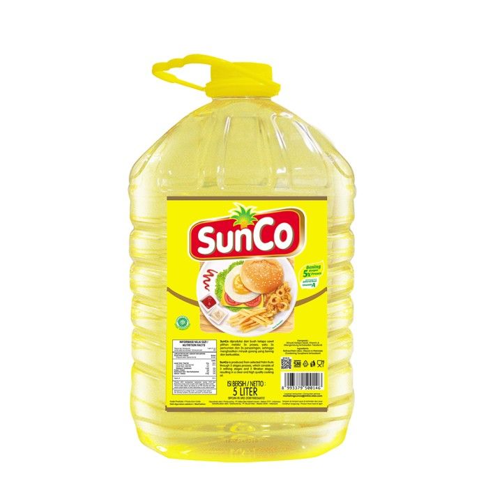 Sunco Minyak Goreng Botol 5 L - Twinpack Free Celemek - 3