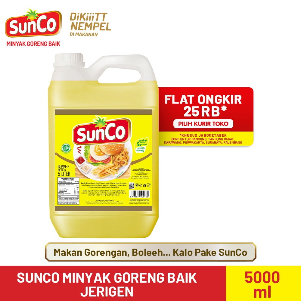 Sunco Minyak Goreng Jerigen 5 L - 1