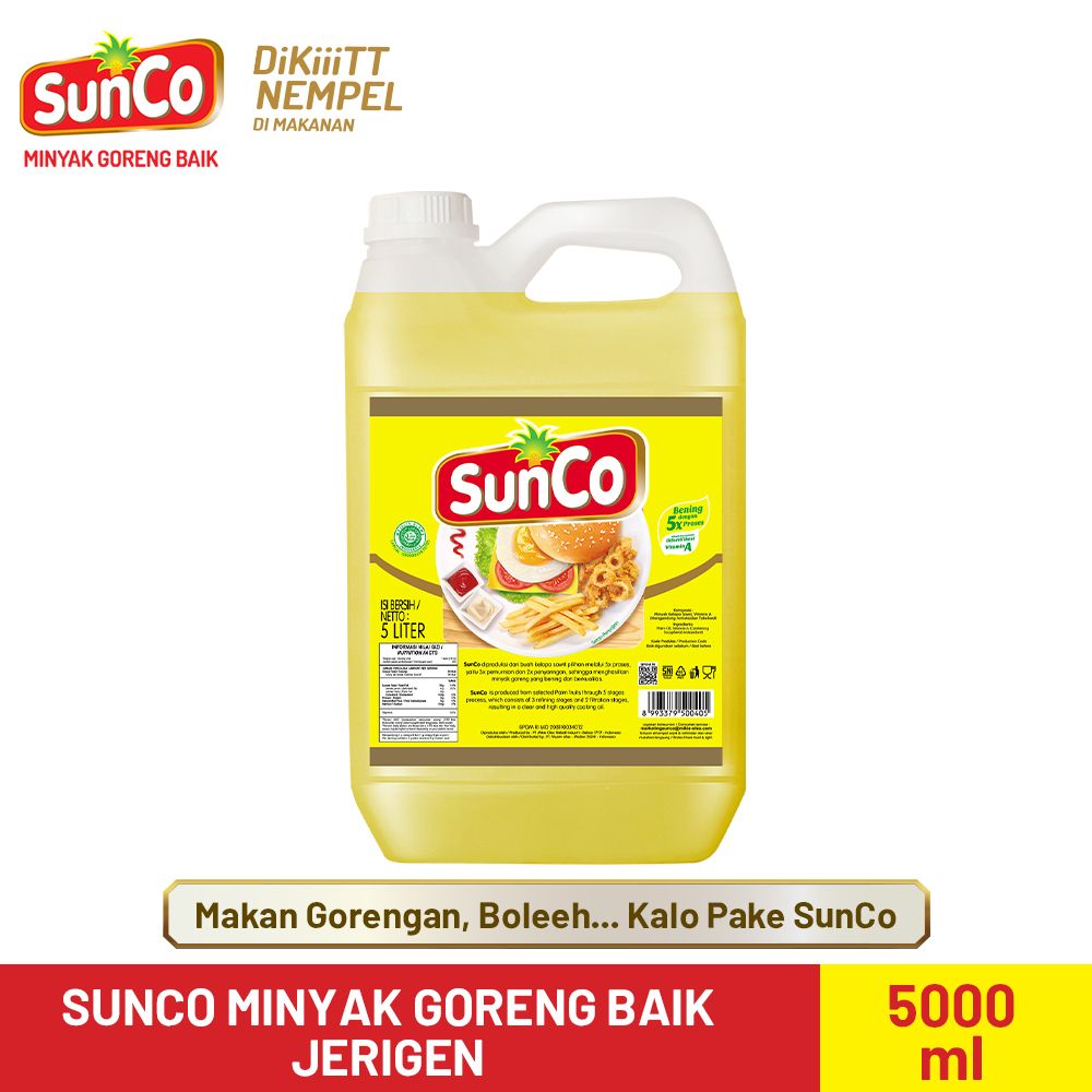 Sunco Minyak Goreng Jerigen 5 L - 2