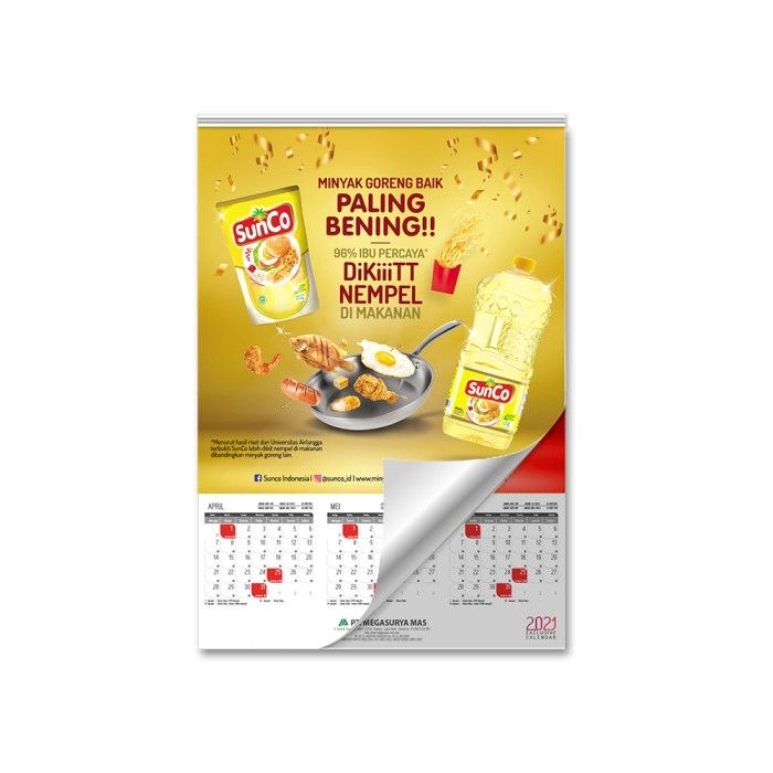 Sunco Minyak Goreng Refill 2L - Twinpack Free Kalender - 4