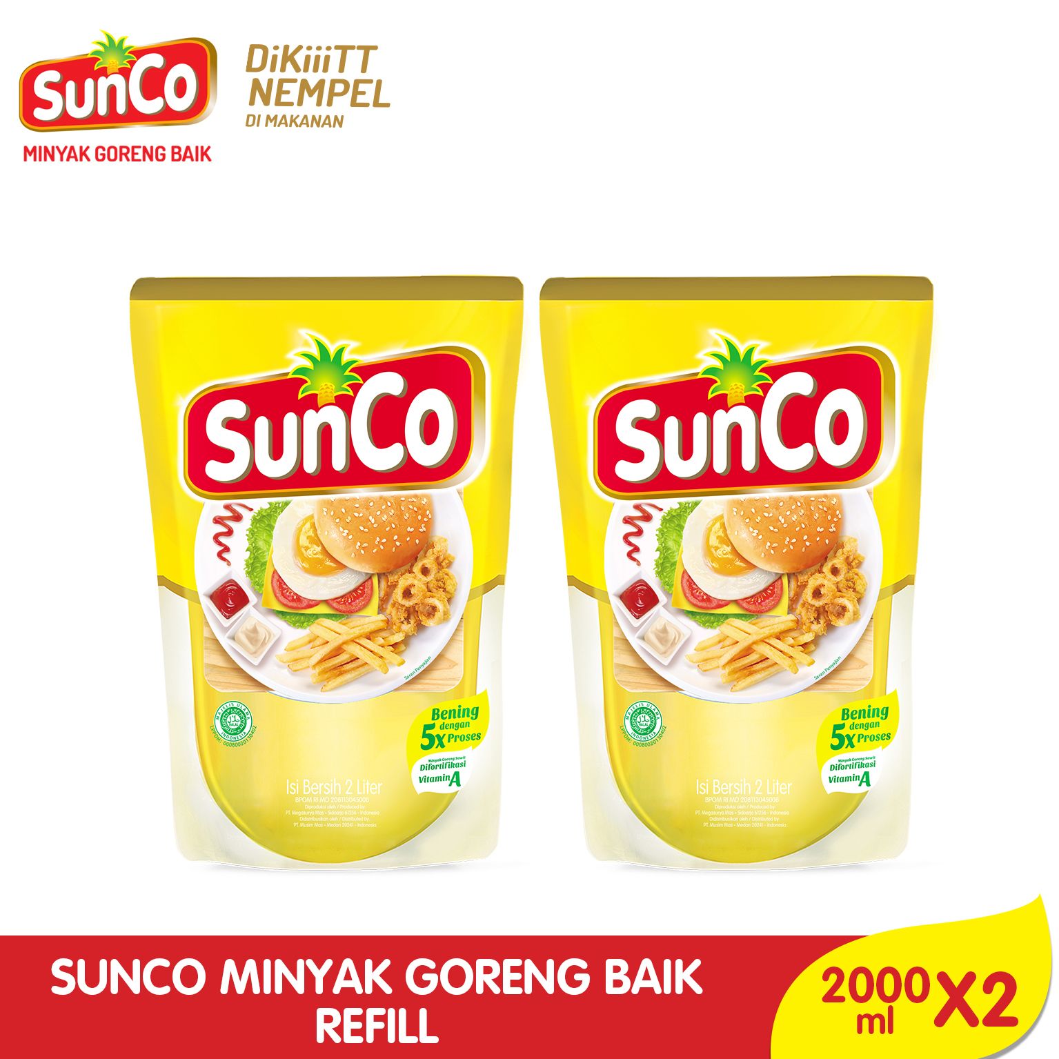 Sunco Botol 1L - Twinpack - 1