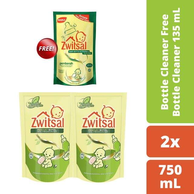 Buy 2 Zwitsal Cleaner 750Ml Free Bottle Cleaner - 1