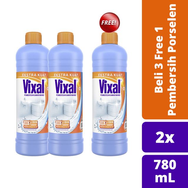 Buy 2 Vixal Porselen 780Ml Free Vixal 175Ml - 1