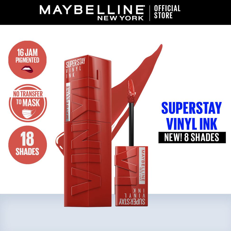 Maybelline Superstay Vinyl Ink - 61 Risky - 1