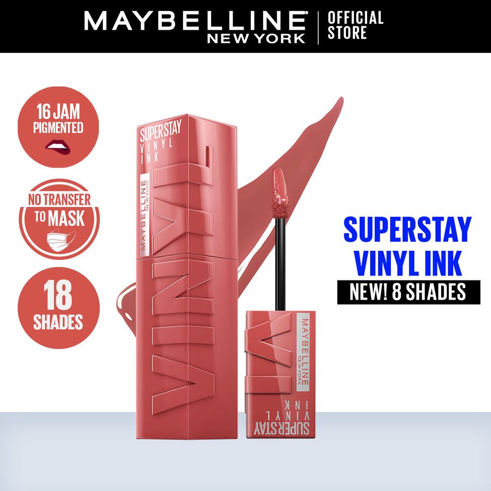 Maybelline Superstay Vinyl Ink - 62 Irresistible - 1