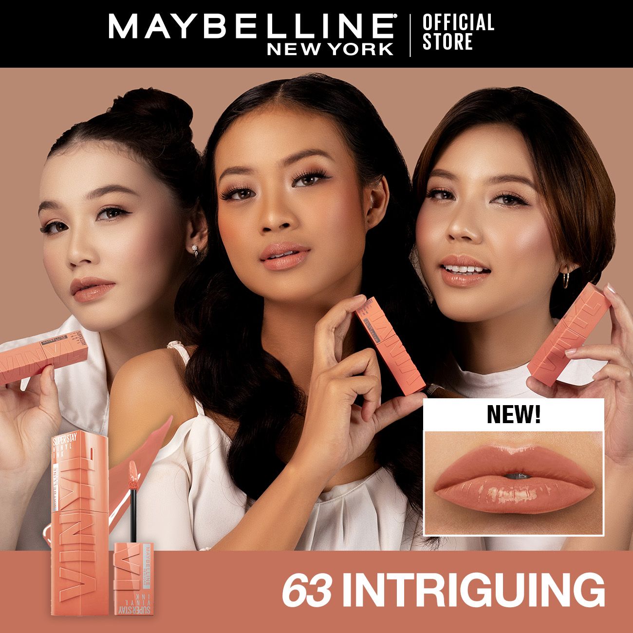 Maybelline Superstay Vinyl Ink - 63 Intrigue - 2