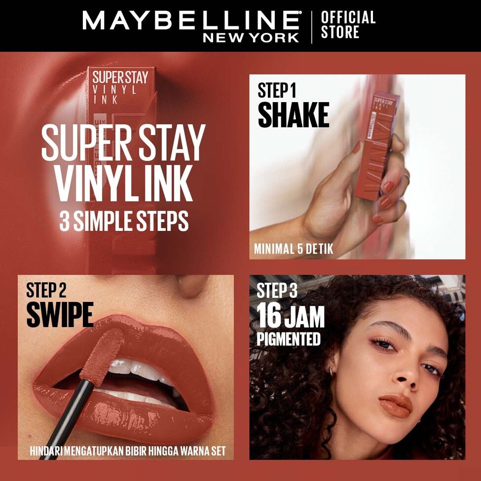 Maybelline Superstay Vinyl Ink - 63 Intrigue - 3