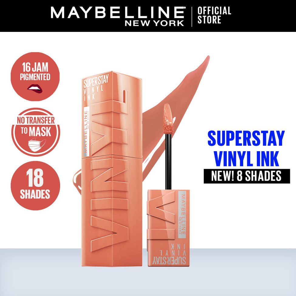 Maybelline Superstay Vinyl Ink - 115 Peppy - 1