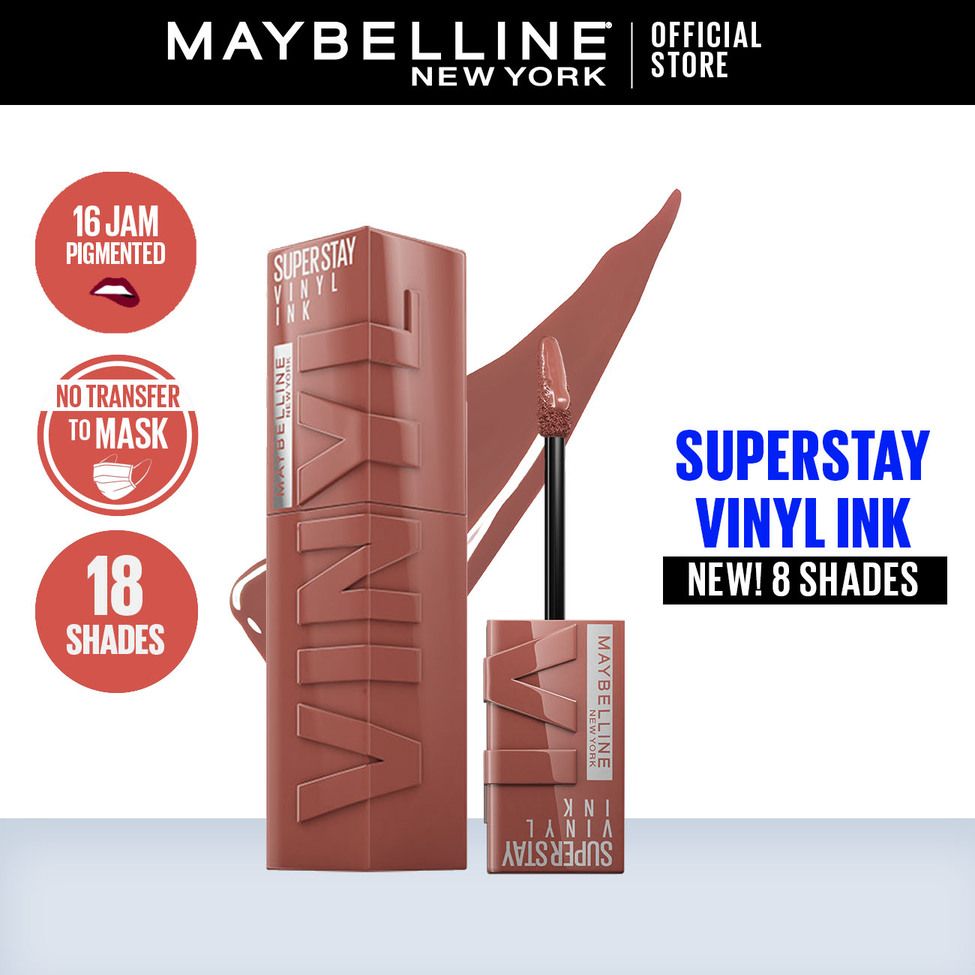 Maybelline Superstay Vinyl Ink - 120 Punchy - 1