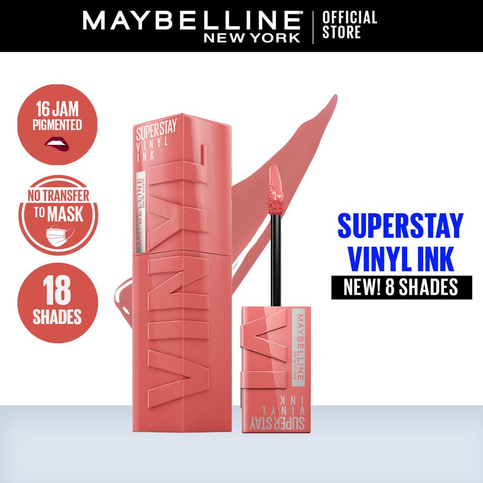 Maybelline Superstay Vinyl Ink - 100 Charmed - 1