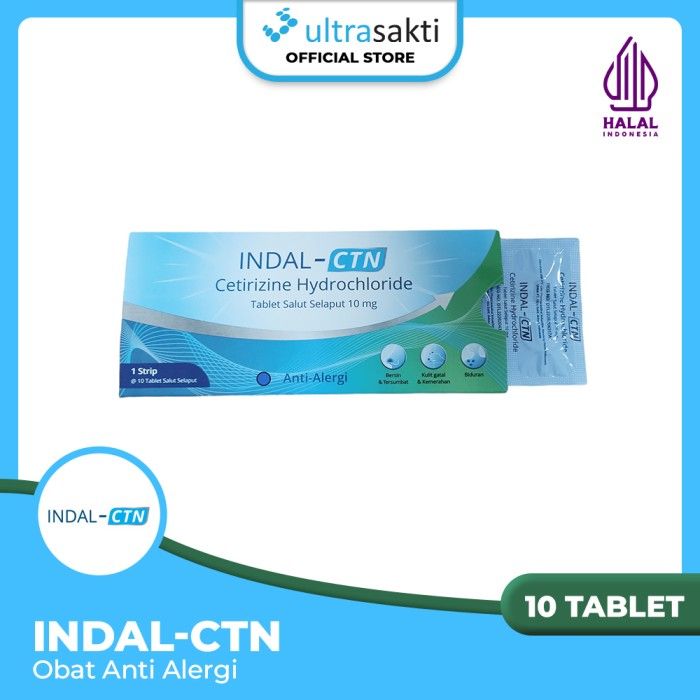 INDAL-CTN (1 Strip isi @10 Tablet) - 1
