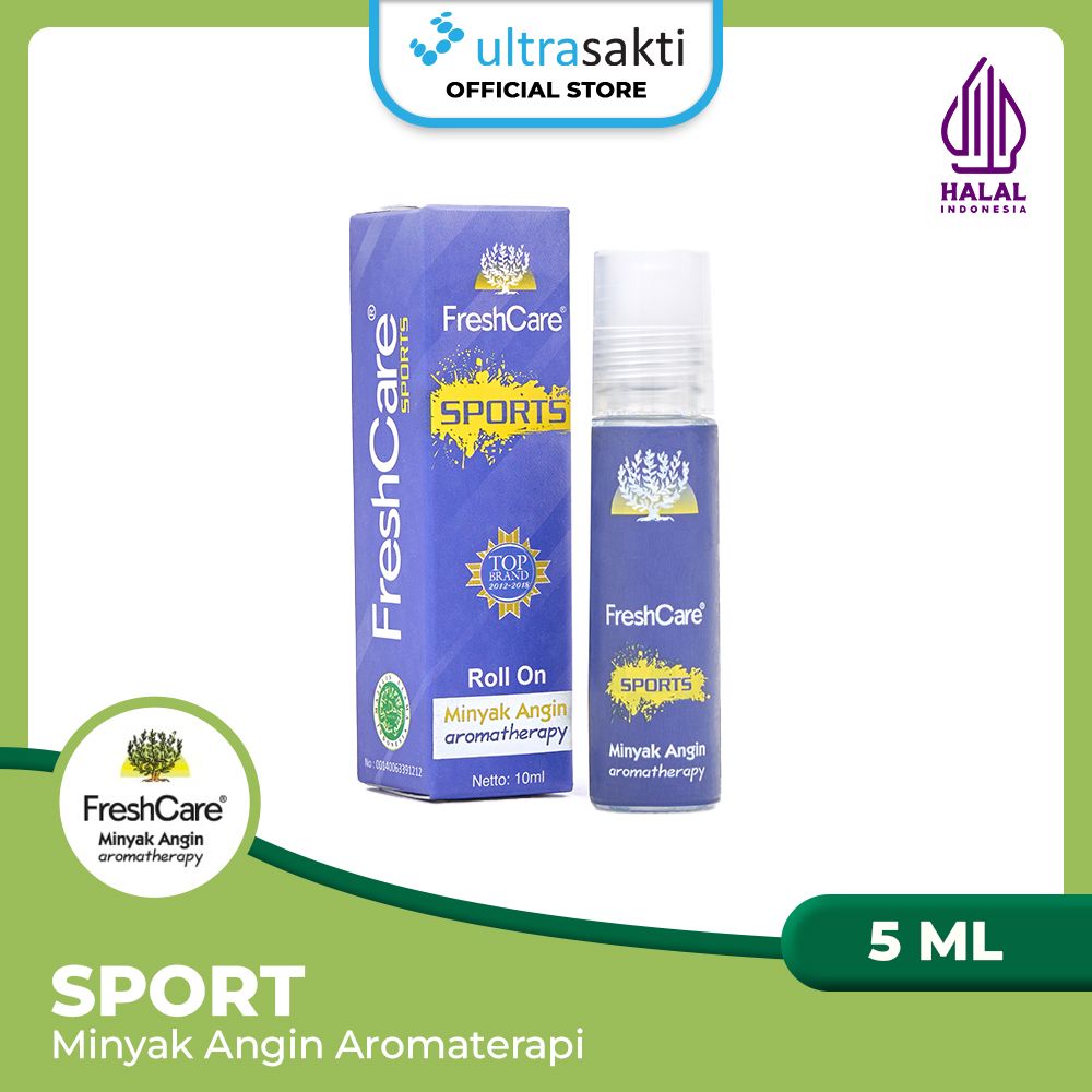FreshCare Sport 10ml - Minyak Angin Aromaterapi Pecinta Olahraga - 1