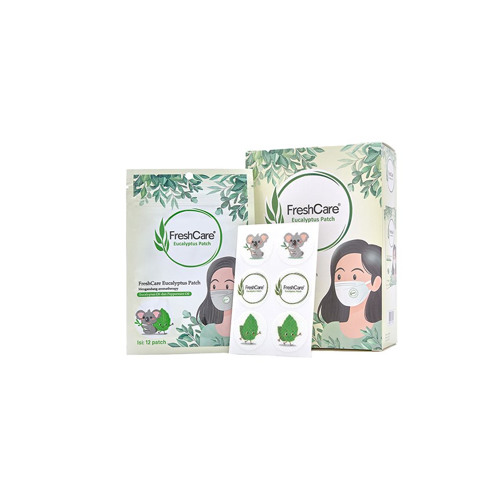 FreshCare Eucalyptus Patch 1pc @12 Sticker Aromaterapi Masker - 2