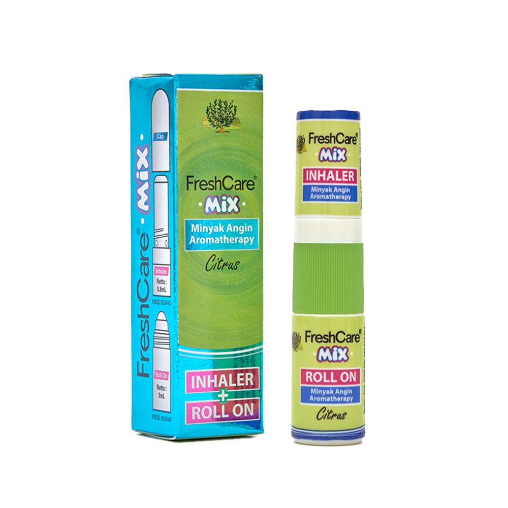 FreshCare Mix 2in1 5ml - Perpaduan Roll On & Inhaler - 2