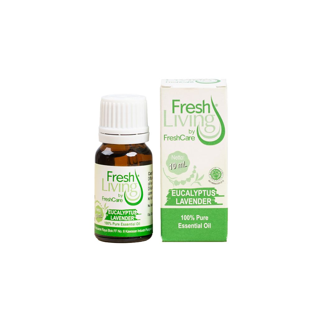FreshLiving Essential Oil Eucalyptus Lavender 10ml-Paduan Menyegarkan - 2