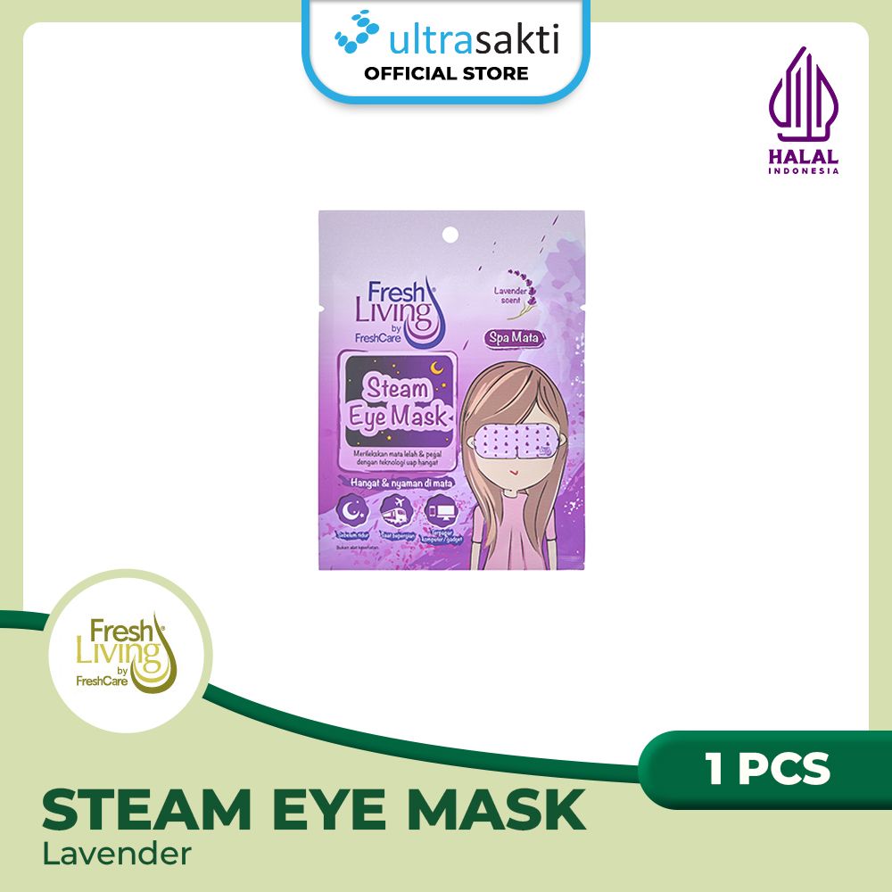 Freshliving Steam Eye Mask Lavender - 1