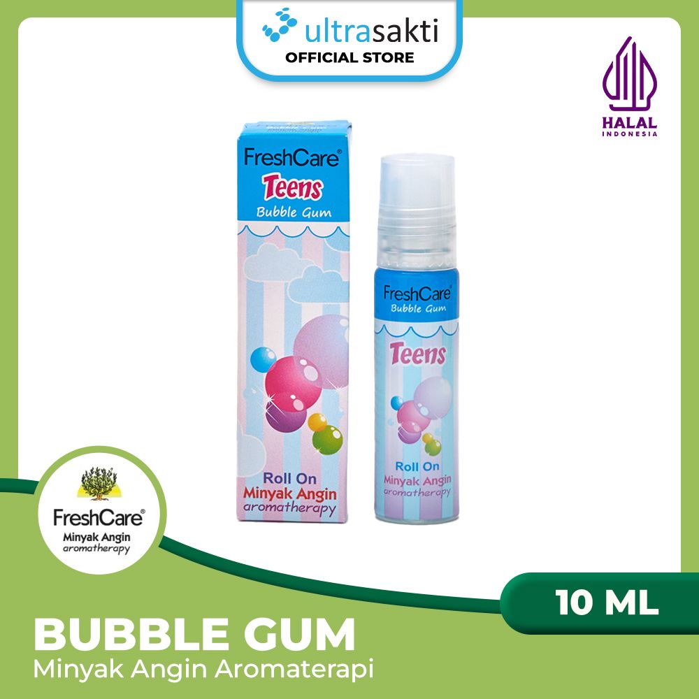 FreshCare Teens Bubble Gum 10ml - Aroma Ringan untuk Remaja & Anak - 1