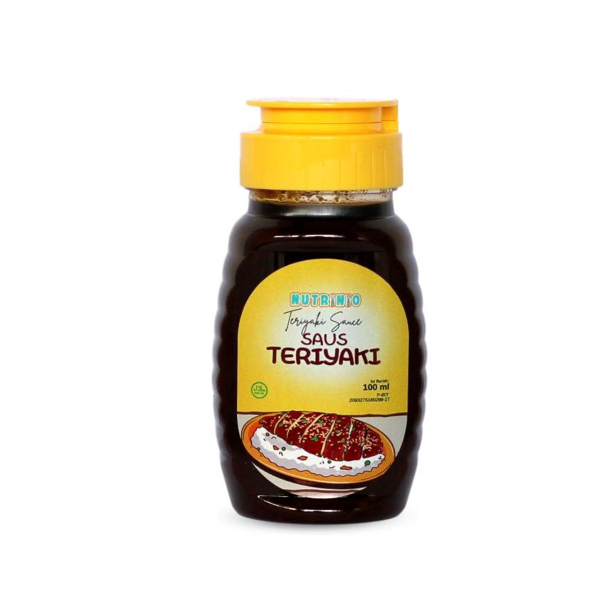 NUTRINIO - Saus Teriyaki MPASI Non MSG 100 ml | Teriyaki Sauce - 1