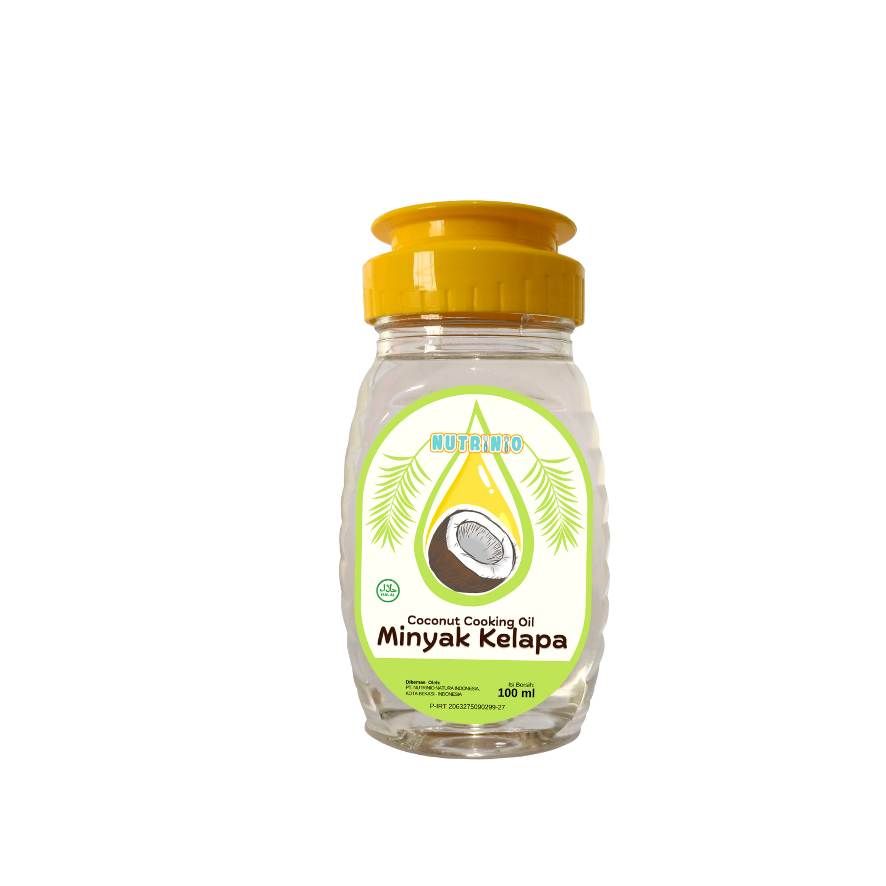 NUTRINIO - minyak goreng kelapa bernutrisi / coconut cooking oil 100 ml - 1