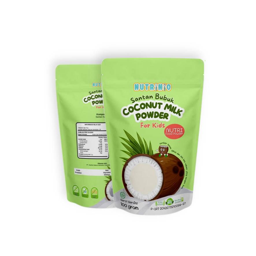 Nutrinio Premium Santan Bubuk 100 g | Nutrinio Coconut Milk Powder - 1