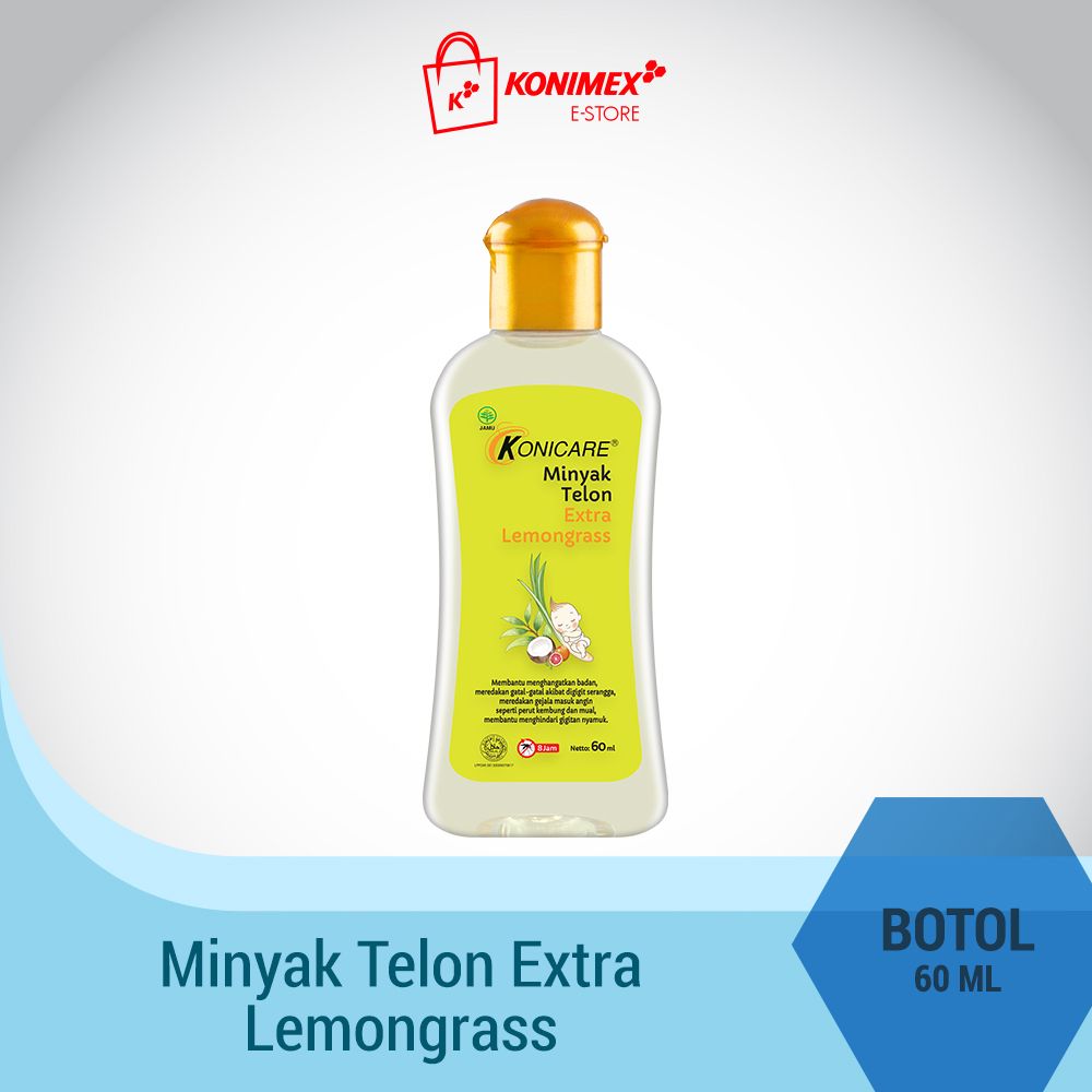 Konicare Minyak Telon Extra Lemongrass 60 ml - 1
