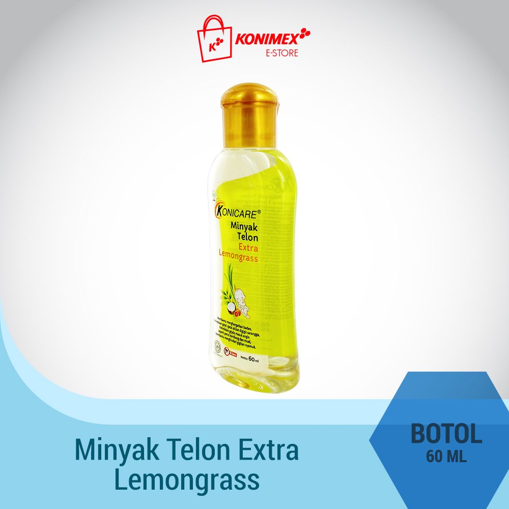 Konicare Minyak Telon Extra Lemongrass 60 ml - 3