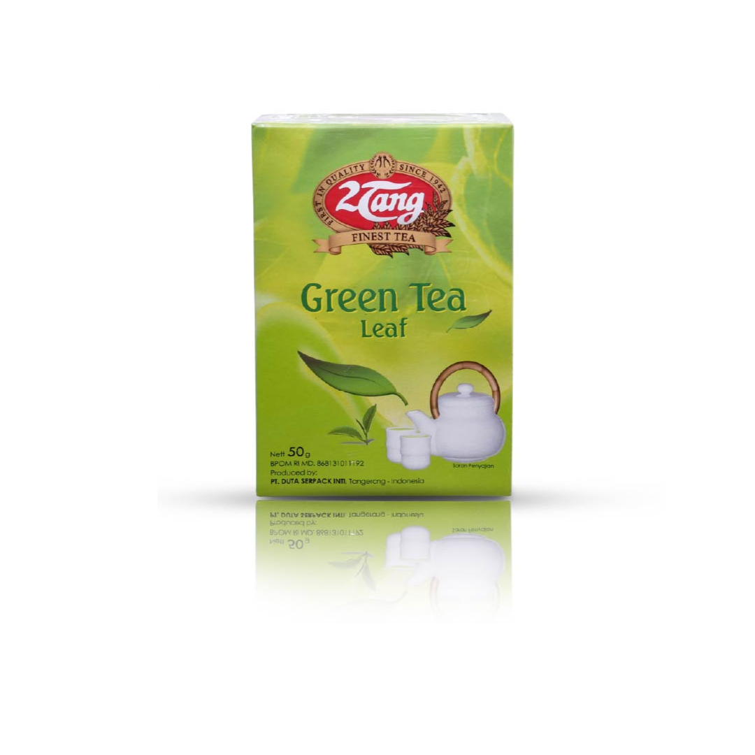 2Tang Green Tea Leaf [50 gr/1 pcs] - 2