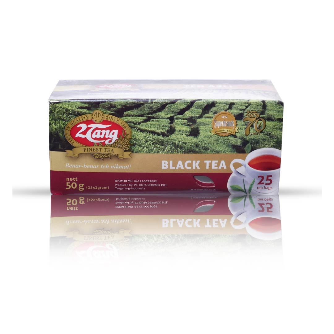 2Tang Black Tea 50gr [1 box @25 kantong/ 2gr] - 2