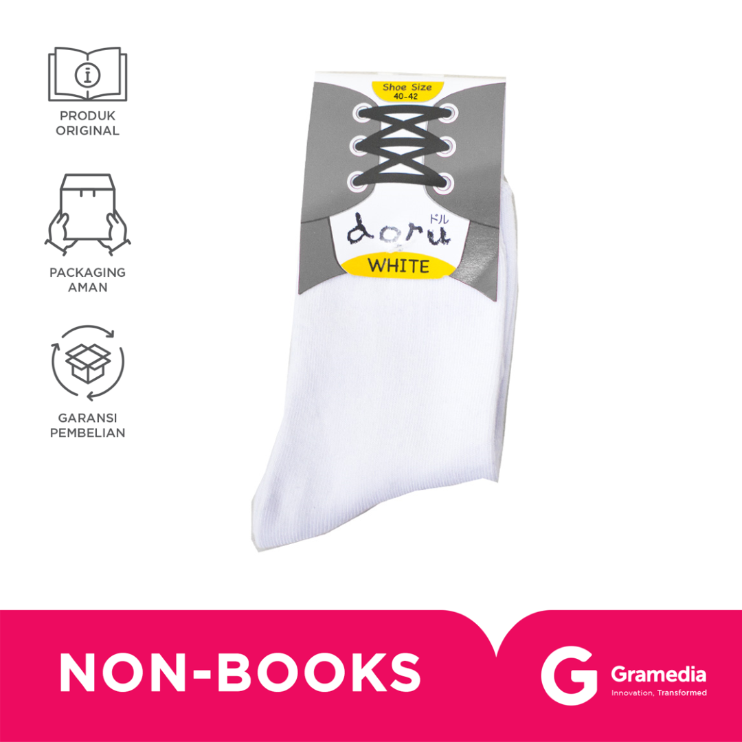 Doru School Socks White - 2