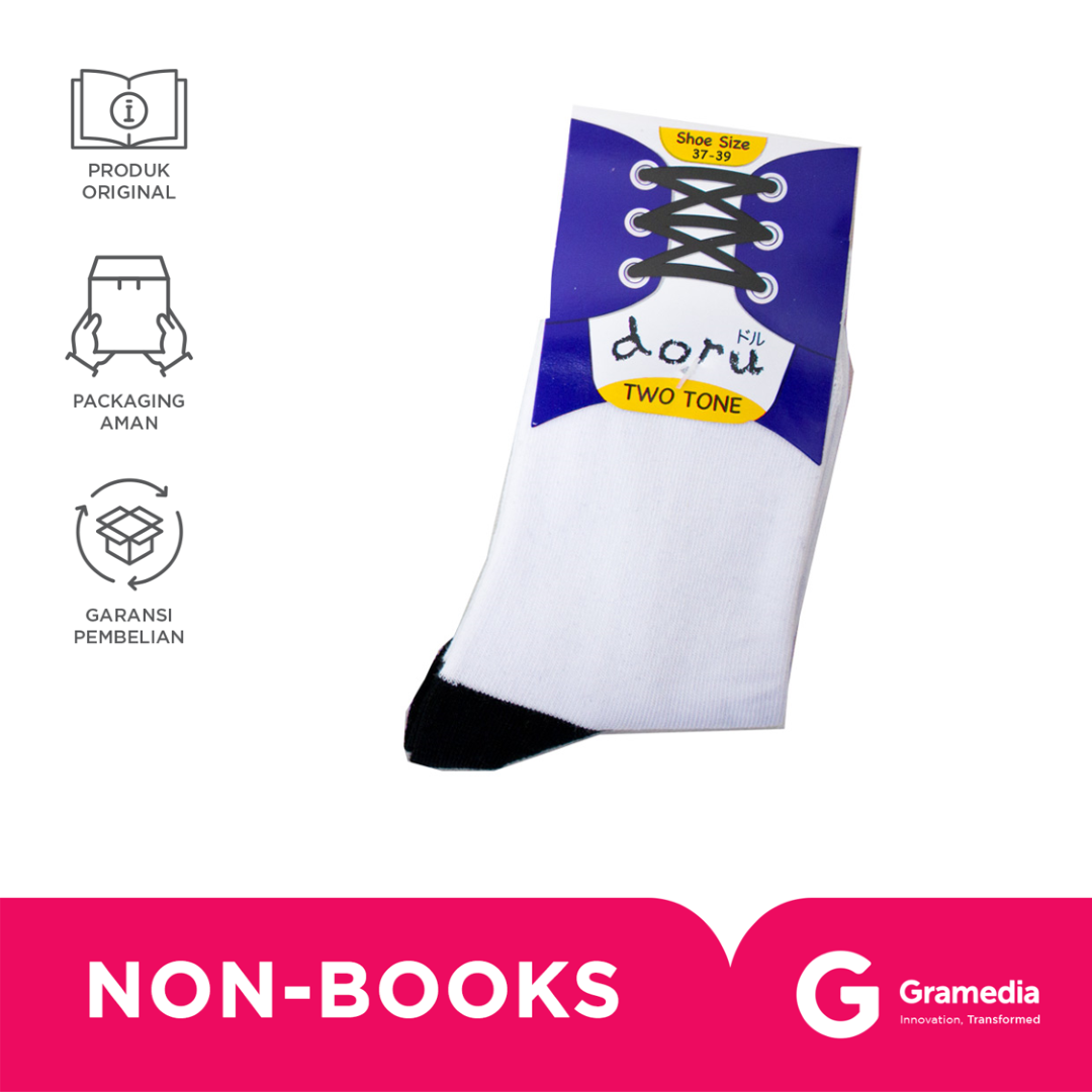 Doru School Socks Size 34-36 Two Tone - 2