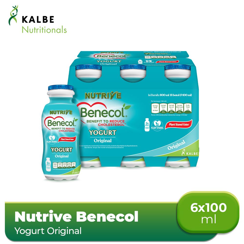 Nutrive Benecol Yoghurt 6x100ml - 1