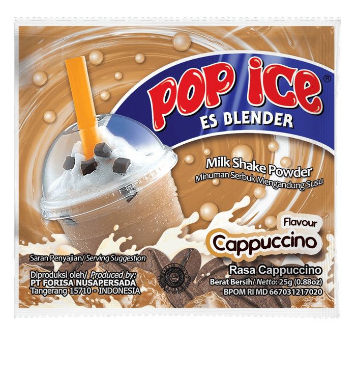 Paket Kopi Pop Ice Cappucino x Vanilla Latte - 20x23 gr - 2