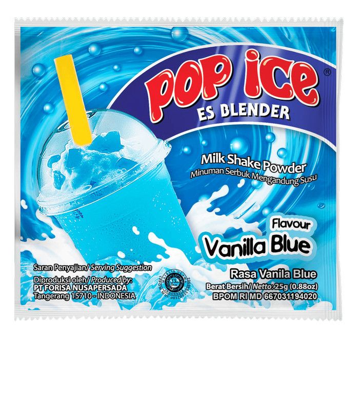 Paket Segar Pop Ice Permen Karet x Vanilla Blue - 20x23 gr - 3