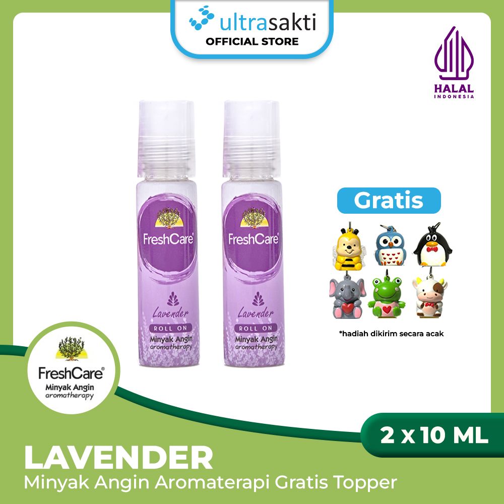 Paket FreshCare Lavender 2pcs @10ml Free 1pc Topper - 1