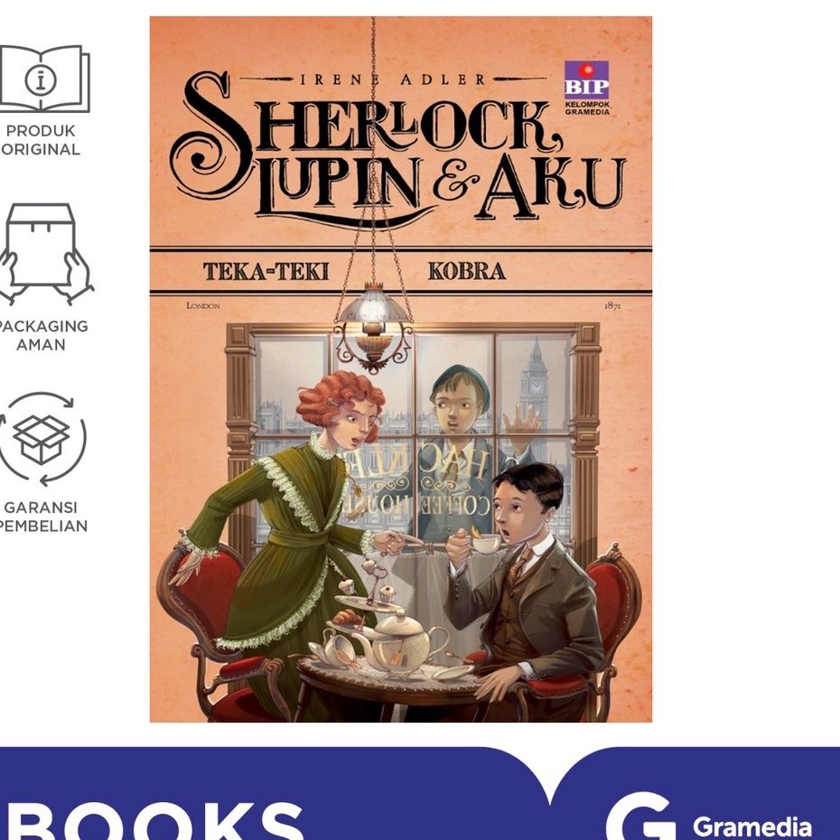 Sherlock, Lupin Dan Aku 7 (Cover Baru) : Teka-Teki Kobra (Irene Adler) - 3
