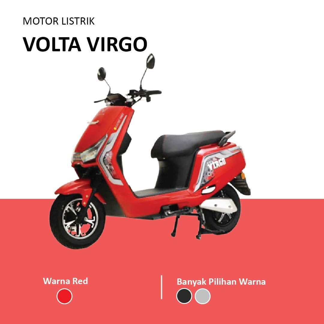 Sepeda Motor Listrik VOLTA VIRGO 60V 1000 W Disc Brake Garansi SNI On The Road - 1