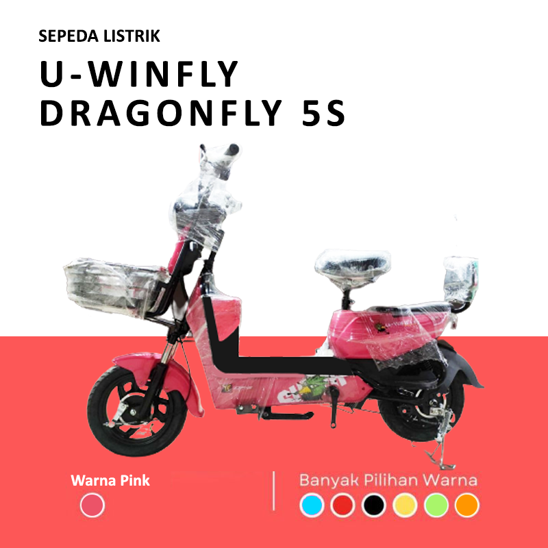 Sepeda Listrik UWINFLY DF5S Dragonfly 5S Moped - 1