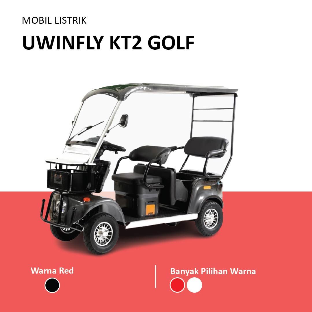 Mobil Listrik Golf Uwinfly KT2 By U-WINFLY Buggy Electric Car Roda 4 - 1
