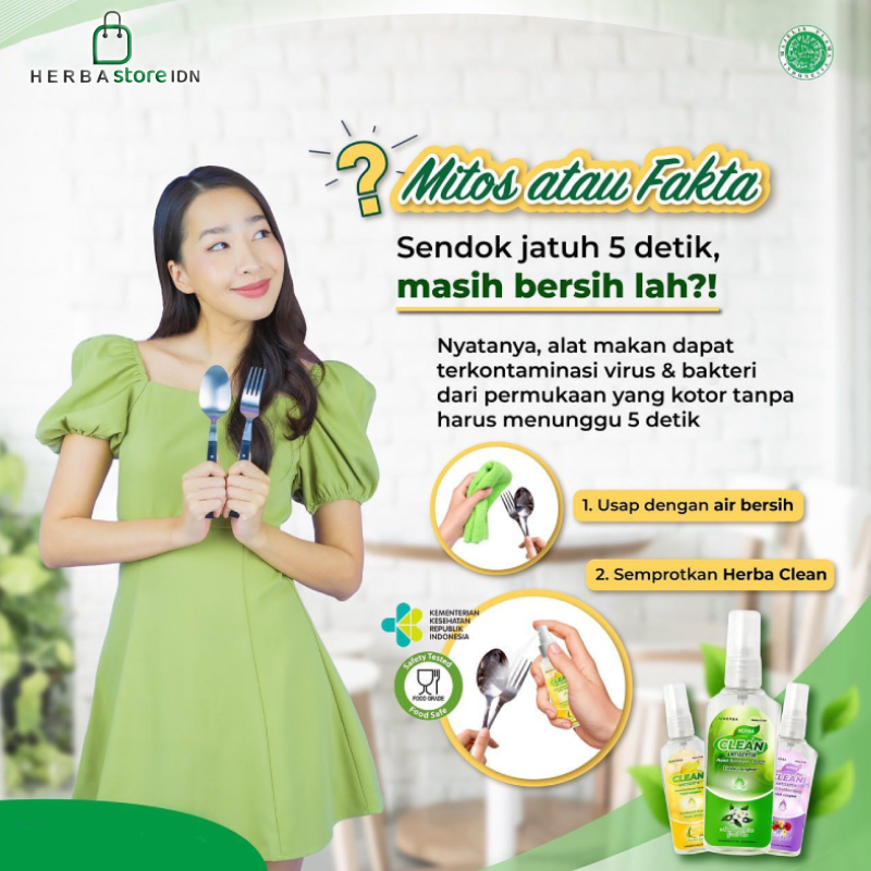 Hand Sanitizer Herba Clean Lemon - 5