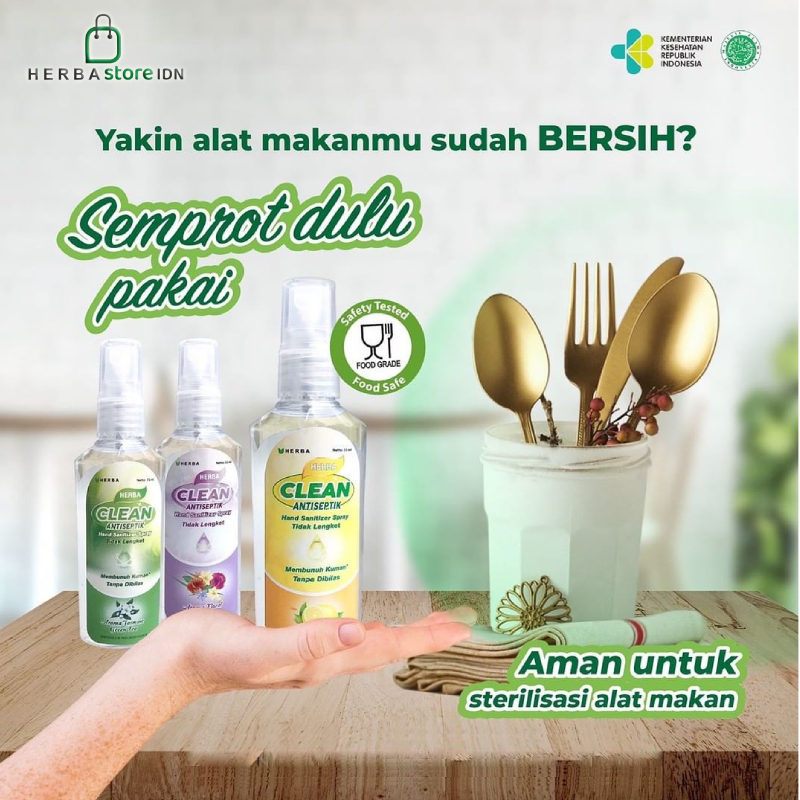 Hand Sanitizer Herba Clean Lemon - 3