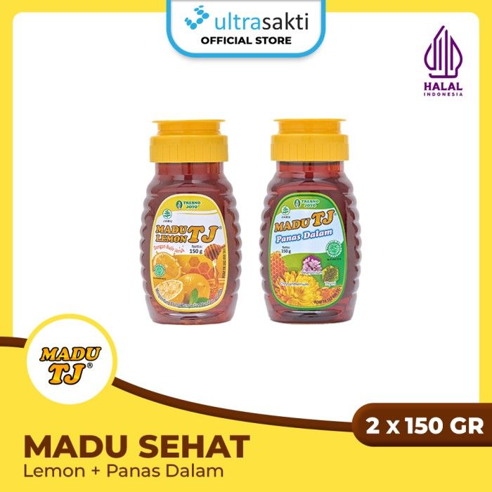 Paket Madu Sehat (Madu TJ Lemon 150gr + Madu TJ Panas Dalam 150gr) - 1