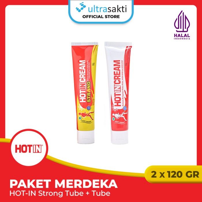 Paket Merdeka (HOTIN Tube Strong 120gr + HOTIN Tube 120gr) - 1