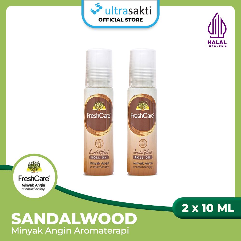 Paket FreshCare Sandalwood 2pcs @10ml - Minyak Angin Relaksasi - 1