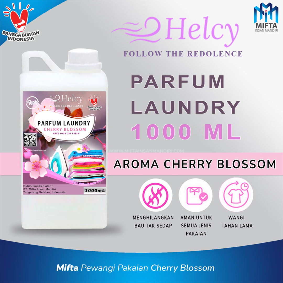 Helcy Parfum Laundry Pewangi Pakaian 1 Liter - 2