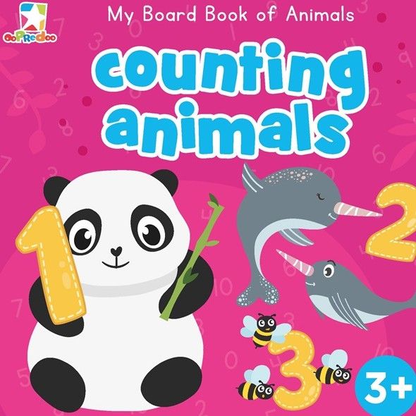 Opredo My Board Book Of Animals: Counting Animals - 3