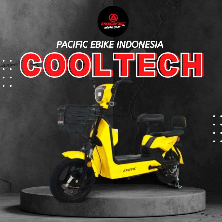 Sepeda Listrik EXOTIC Revolve Cooltech by PACIFIC BIKE Electric Bike - 1