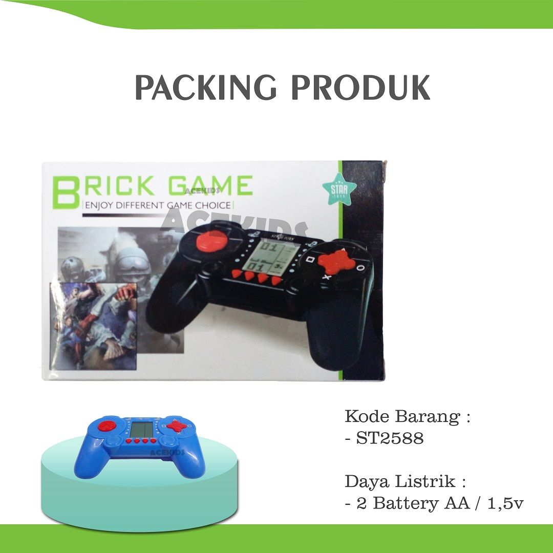 Acekids Mainan Anak Brick Game Gembot Jadul Murah Original - ST2588 - 4